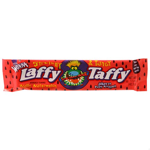 Wonka Laffy Taffy, Watermelon, 1.5-Ounce Packets (Pack of 36) by Sugar-Free Candy