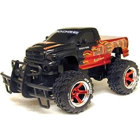 1:15 Scale Radio Remote Control Dodge Ram Hemi RC Truck Car with battery pack and charger by Battery Chargers