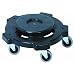 Continental 3255 Black Huskee Round Dolly