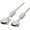 ELECOM �X���������f�B�X�v���C�����P�[�u�� D-Sub15pin(mini)�I�X-D-Sub15pin(mini)���X 5.0m CAC-E50