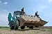 Wallmonkeys Peel and Stick Wall Decals - Backhoe Loader - 18