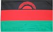 Malawi National Country Flag - 3 foot by 5 foot Polyester (New)