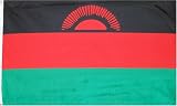 Malawi National Country Flag - 3 foot by 5 foot Polyester (New)