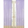 Purple Dragonfly Dreams Window Treatment Panels - Set of 2