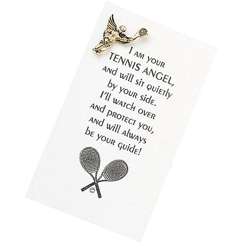 Guardian Angel Tennis Pin