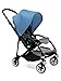 Bugaboo Bee3 Stroller - Ice Blue/Grey Melange/Black
