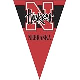 BSI Nebraska Cornhuskers 25 Ft. Party Pennant Flags