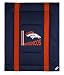DENVER BRONCOS OFFICIAL LOGO TWIN SIZE JERSEY COMFORTER