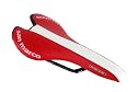 Selle San Marco Ponza CRMO Leather Bike Saddle Bike Red Color
