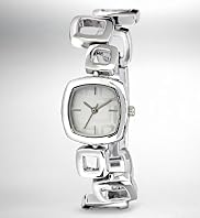 Square Face Bracelet Analogue Watch