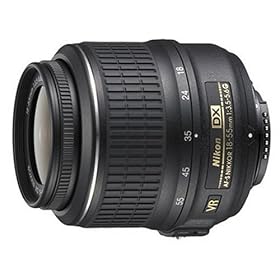 Nikon 18-55mm f/3.5-5.6G AF-S DX VR Nikkor Zoom Lens