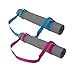 Gaiam Easy-Cinch Yoga Mat Sling (Sold Individually with Assorted Colors), Fuchsia or Blue
