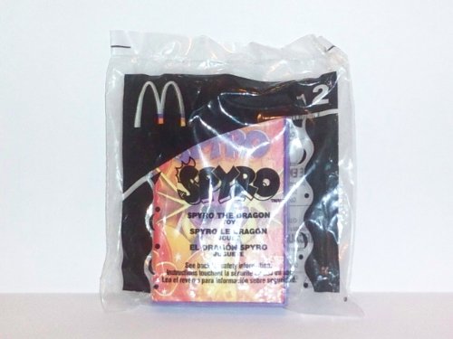 2005 McDonald's Happy Meal Toy: Spyro the Dragon Handheld Mini Video Game- 