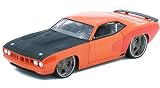 1971 G Force Plymouth Cuda 1:24 Diecast Model Car