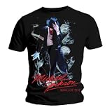 Michael Jackson - Smoke Mens Mens S/S T-Shirt In Black