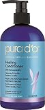 PURA D'OR Lavender & Vanilla Premium Organic Argan Oil Healing Conditioner, 16 Fluid Ounce