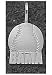 Logo Art Alabama Crimson Tide Sterling Silver Baseball Pendant