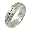 Seigneur des Anneaux - 3000-052 - Bague "L'Anneau unique" "L'Anneau unique" Mixte - Argent 925/1000 - T 52