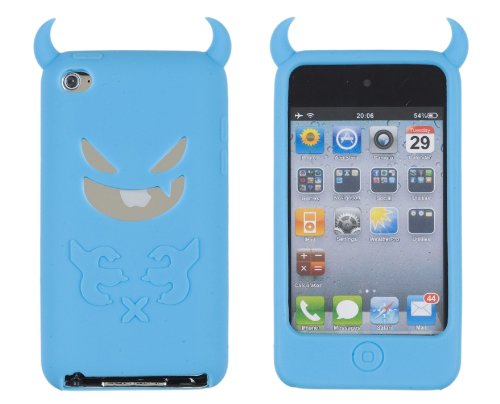 Light Blue Devil Case for Apple iPod Touch 4G (4th Generation)