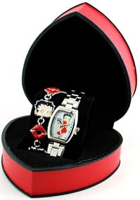 Betty Boop #BBW2341ASWomen's Watch and Bracelet Gift Set