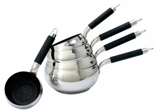 SERIE 5 CASSEROLES PIERRE SILICONE BOMBEES SCHUMANN