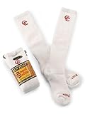 Dan Post Women's Cowgirl Certified Boot Socks (2-Pack) White 9