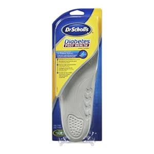 Amazon.com: Dr. Scholl's Diabetes Foot Health Insoles, Men ...