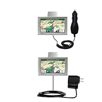 Essential Kit for the Garmin Nuvi 780 includes a Car and Wall Charger - uses Gomadic TipExchange Technology