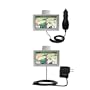 Essential Kit for the Garmin Nuvi 780 includes a Car and Wall Charger - uses Gomadic TipExchange Technology