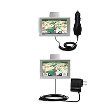 Essential Kit for the Garmin Nuvi 780 includes a Car and Wall Charger - Gomadic Brand w/ TipExchange Technology