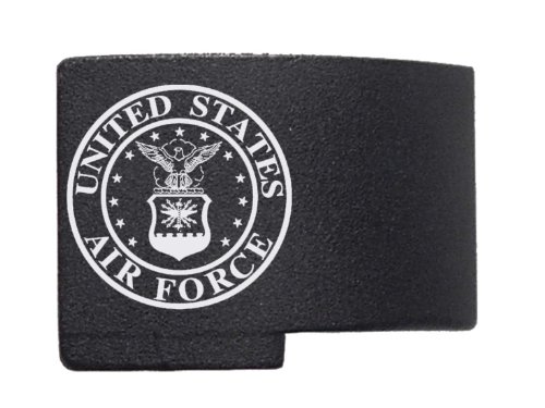USAF Air Force Round Logo Engraved XT .120" Extended Magazine Release GMR for Glock GEN 4 17 19 22 23 26 27 34 35 by NDZ Performance