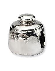 Sterling Silver Reflections Cooking Pot Bead