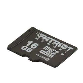 Patriot Signature 16 GB Class 10 MicroSDHC Flash Memory Card PSF16GMCSDHC10