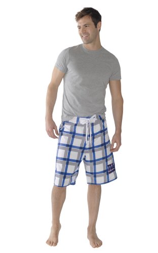 NFL Men's New York Giants Swimwear (Royal, Large)