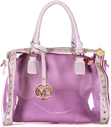 Michael Michelle "Lela" Shoulder Bag Purse (Lavender)