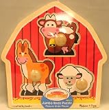 BARNYARD ANIMALS JUMBO KNOB PUZZLE