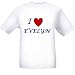 I LOVE EVELYN - Name-series - White T-shirt