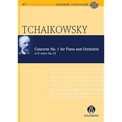 【クリックで詳細表示】Concerto No. 1 For Piano And Orchestra in Bb Minor / b-Moll Op. 23 (Eulenburg Audio＋Score Series)： Peter Ilich Tchaikovsky， Richard Clarke： 洋書
