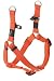 Rogz Reflective 3/8-Inch Nitelife Dog Step-in Harness, Small Adjustable, Orange