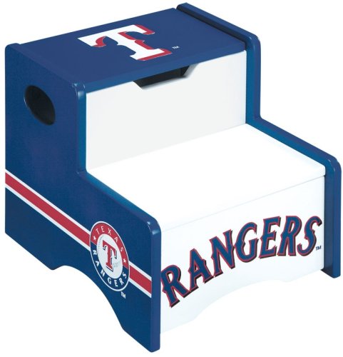 Kitchen: Guidecraft G11207 Texas Rangers Storage Step Up Stool