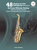 48 Studies for Alto Saxophone in Eb, Op. 31 w/CD 48 Studies for Alto Saxophone in Eb, Op. 31 w/CD