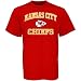 Image of Kansas City Chiefs Red Heart and Soul T-shirt