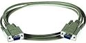 RS232 Null Modem Serial Cable 1.8M