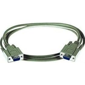 RS232 Null Modem Serial Cable 1.8M