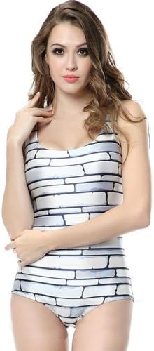 RoKo 2014 New Brick Wall Print Swimsuit