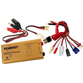 5A Balance Charger for 7.4V Li-Po Battery Packs with Free Octopus Connector from Chargers Battery
