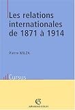 Les relations internationales de 1871 à 1914