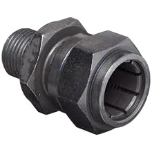 Brown & Sharpe 599-8941 Collet Clamp for Dial Indicators, 3/8"-32 Mounting Thread, 1/4" Hole Dia.