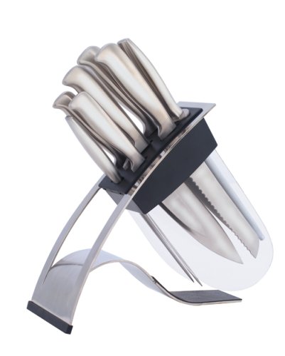 CulinHome Nouveaux Collection 8-Piece Stainless-Steel Knife Set