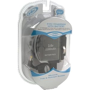 PSP 4 In 1 Charger with Battery by Intec